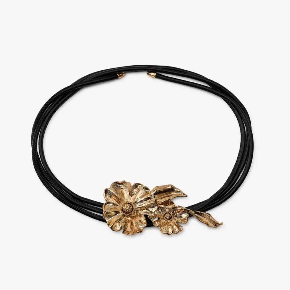 FLOWER CORD BELT - Picture 3 of 3